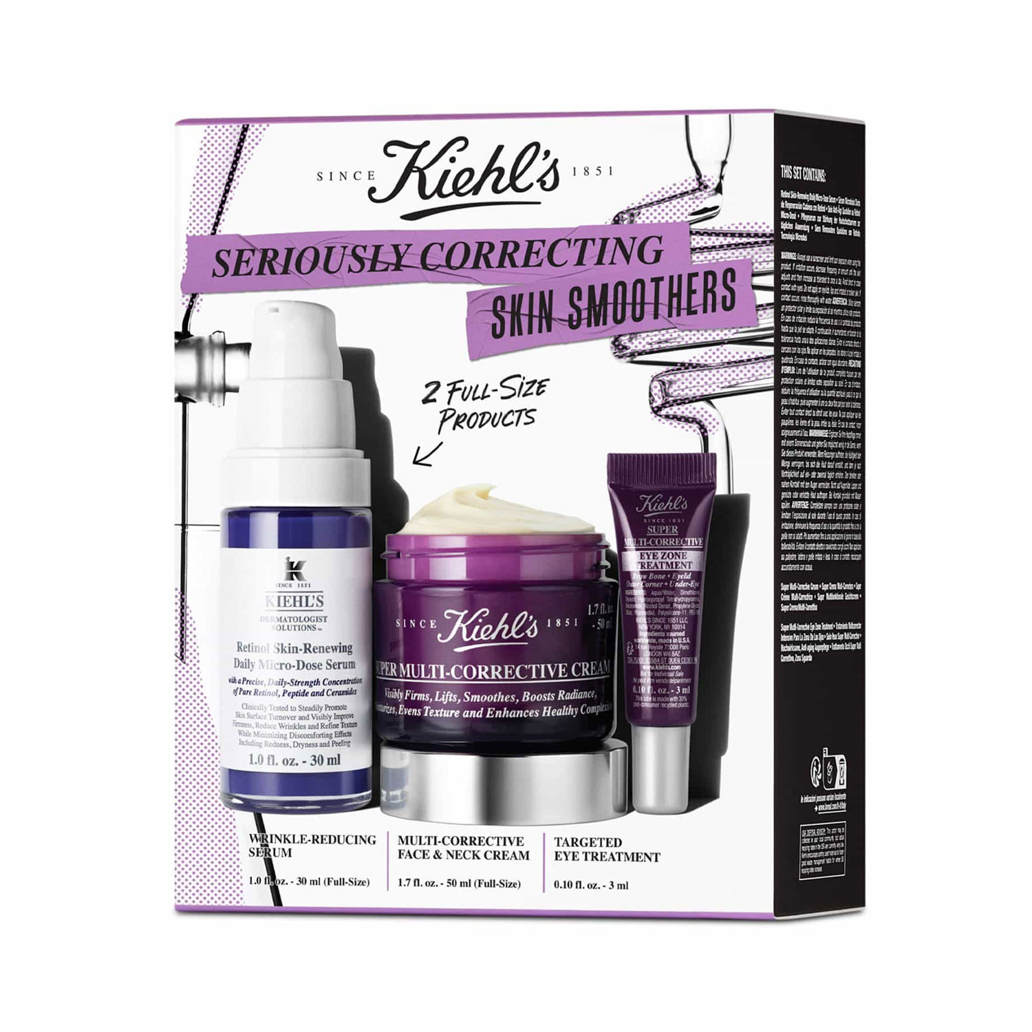 SERIOUSLY CORRECTING SKINSMOOTHERS (SET DE RUTINA ANTI-EDAD)